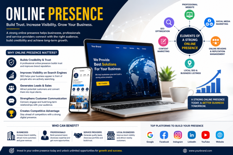Why Online Presence Matters for Every Business, Personal Brand, and Service Provider